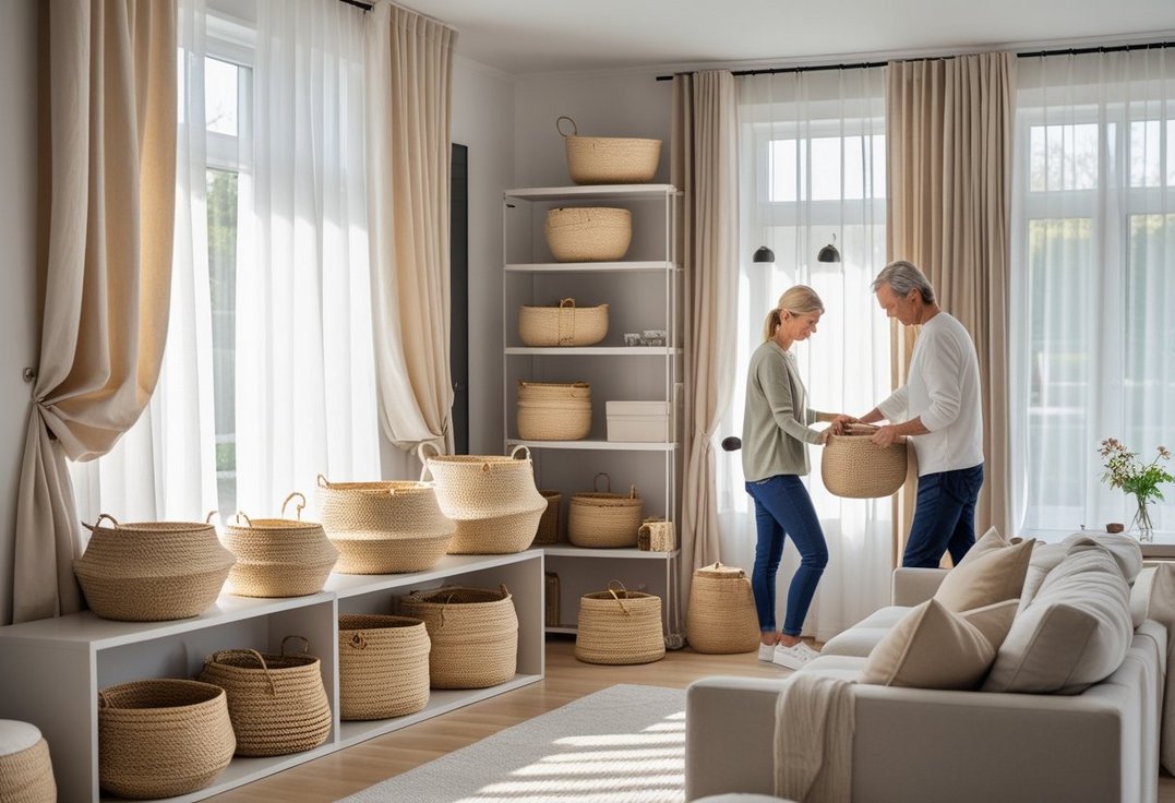 Sådan skaber du orden og stil med opbevaringskurve og gardiner i Haderslev Sådan skaber du orden og stil med opbevaringskurve og gardiner i Haderslev